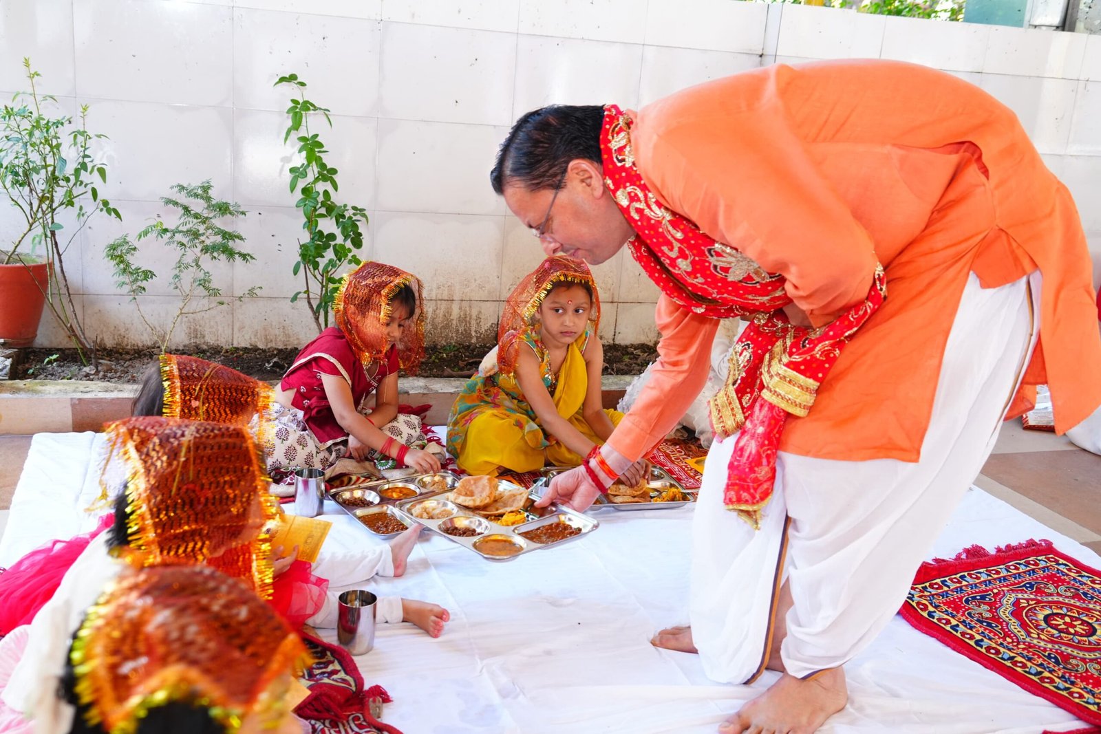 1792477646 628 मुख्यमंत्री ने शारदीय नवरात्रि की महानवमी पर किया हवन एवं
