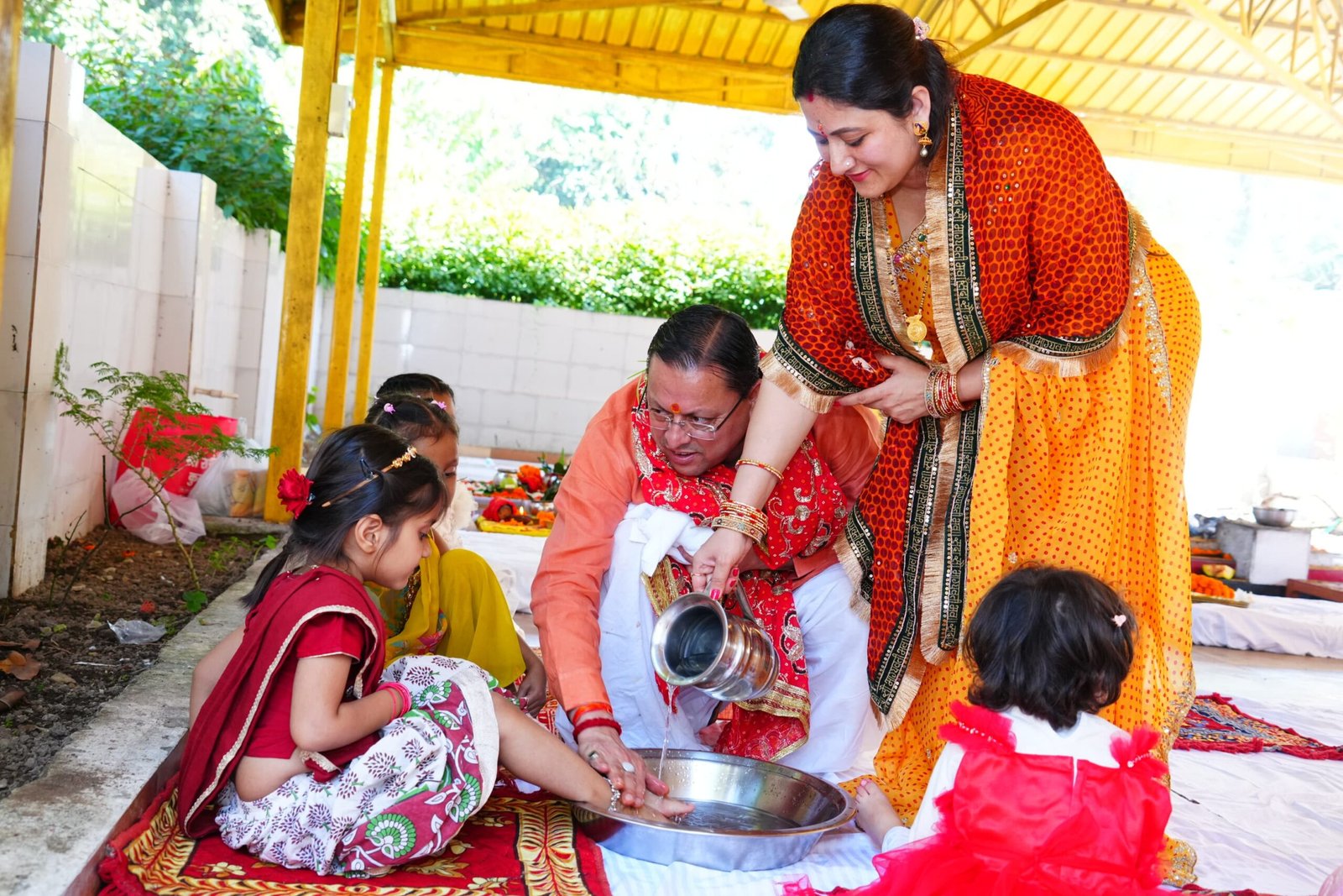 1792477646 736 मुख्यमंत्री ने शारदीय नवरात्रि की महानवमी पर किया हवन एवं