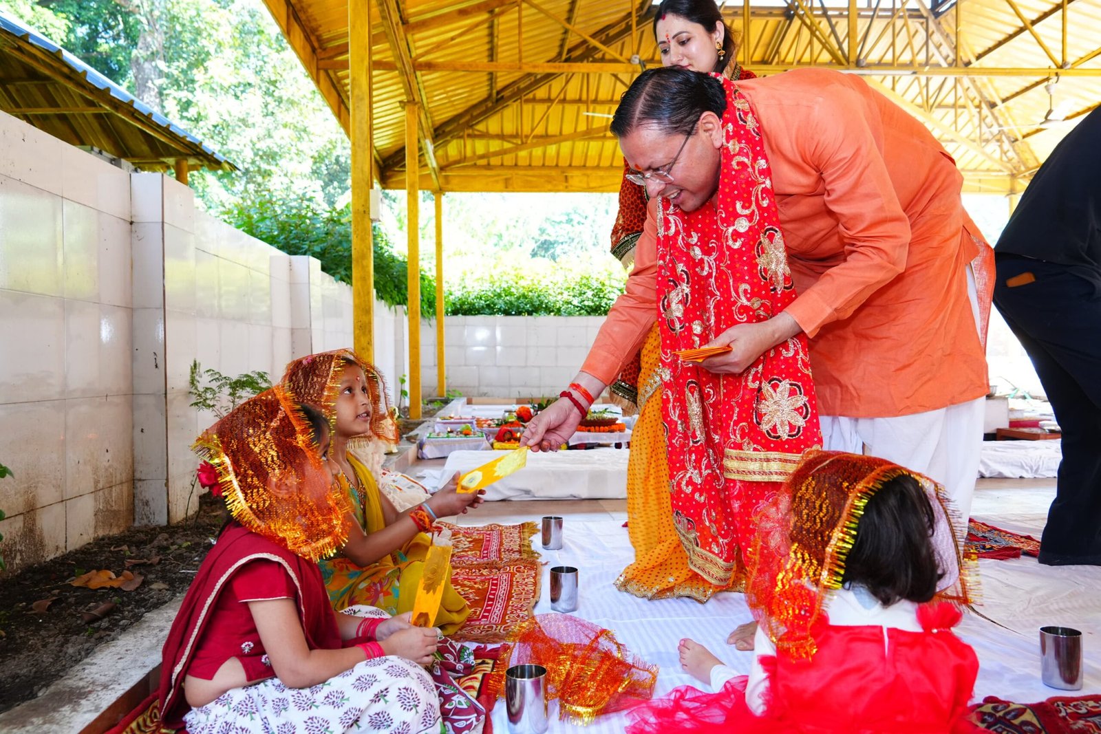 1792477646 754 मुख्यमंत्री ने शारदीय नवरात्रि की महानवमी पर किया हवन एवं