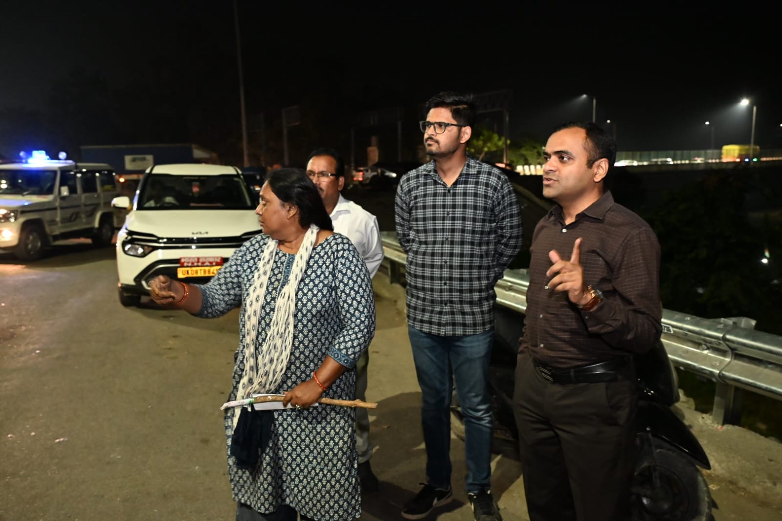 1792890254 518 आगामी कुंभ मेले के दृष्टिगत रात्रि के समय चल रहे