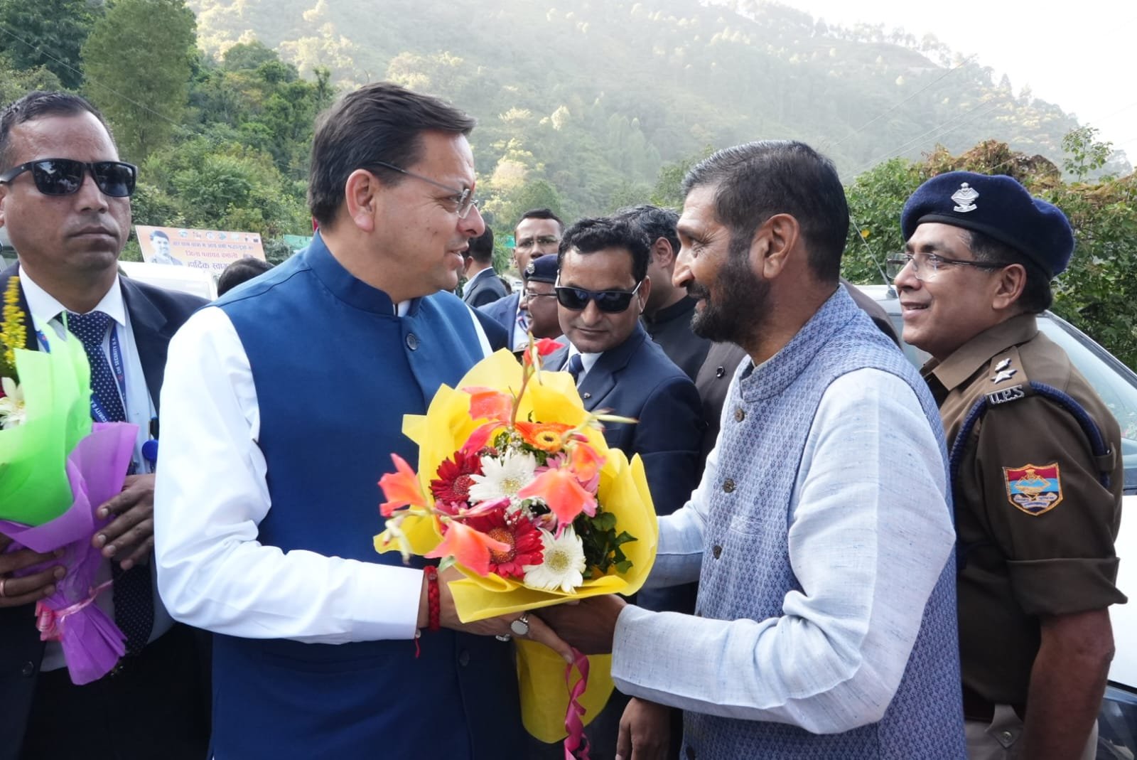 1793025731 966 विधानसभा सत्र के लिए गैरसैंण आगमन पर मुख्यमंत्री पुष्कर सिंह