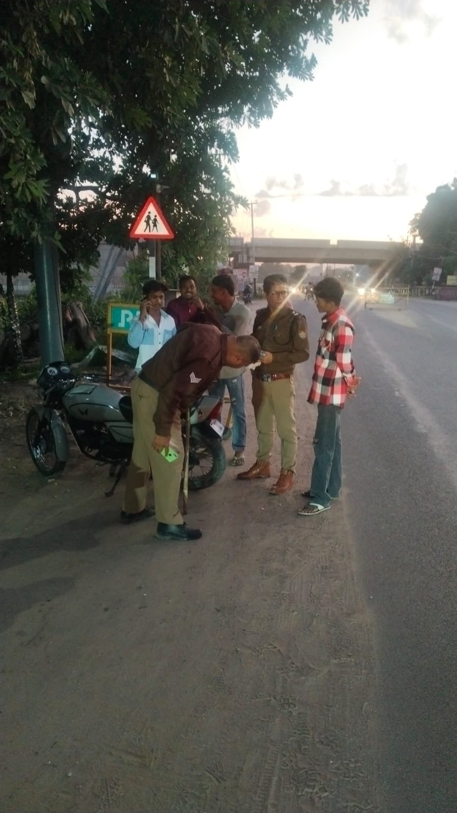 1793204525 565 आगामी त्यौहार के दृष्टिगत एसएसपी नवनीत सिंह के पर ग्राउंड