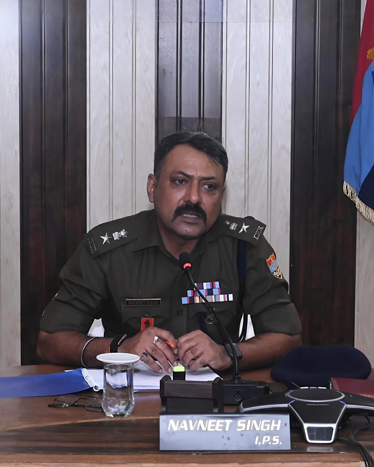 नवनीत सिंह की अध्यक्षता में अपराध गोष्ठी आयोजित