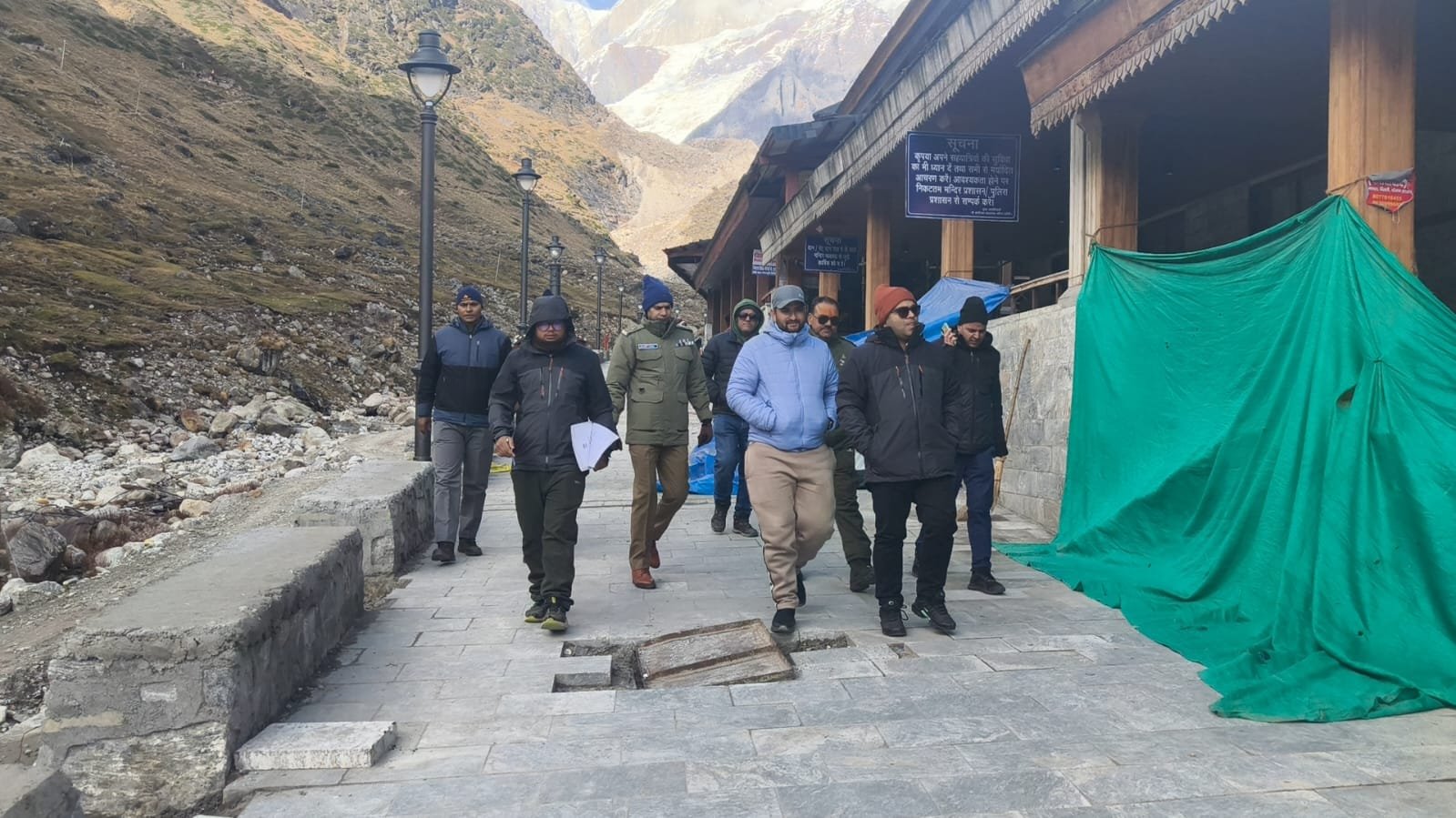 ने केदारनाथ धाम में पुनर्निर्माण एवं विकास कार्यों का