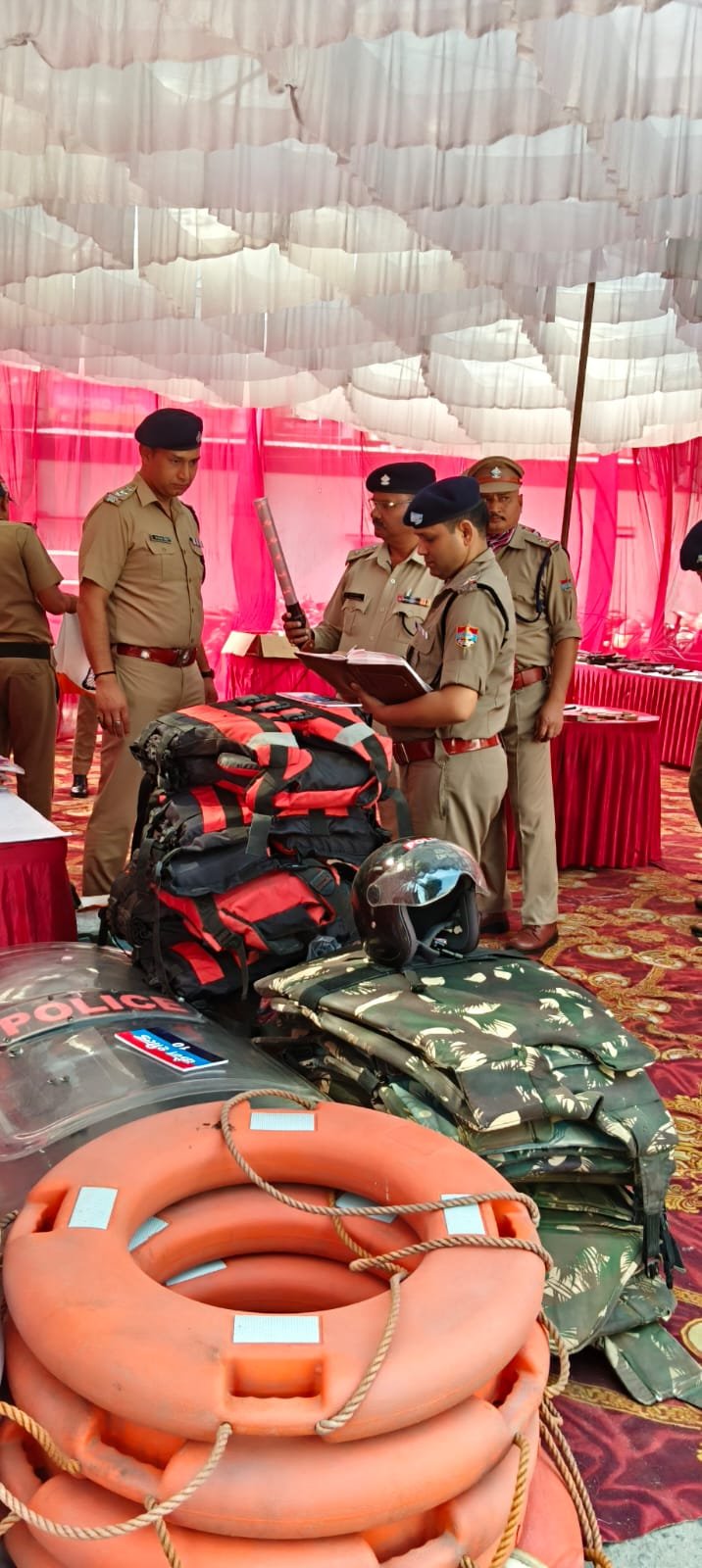निर्धारित समयानुसार कोतावाली ज्वालापुर पहुंचे एसपी सिटी दीपक सिंह