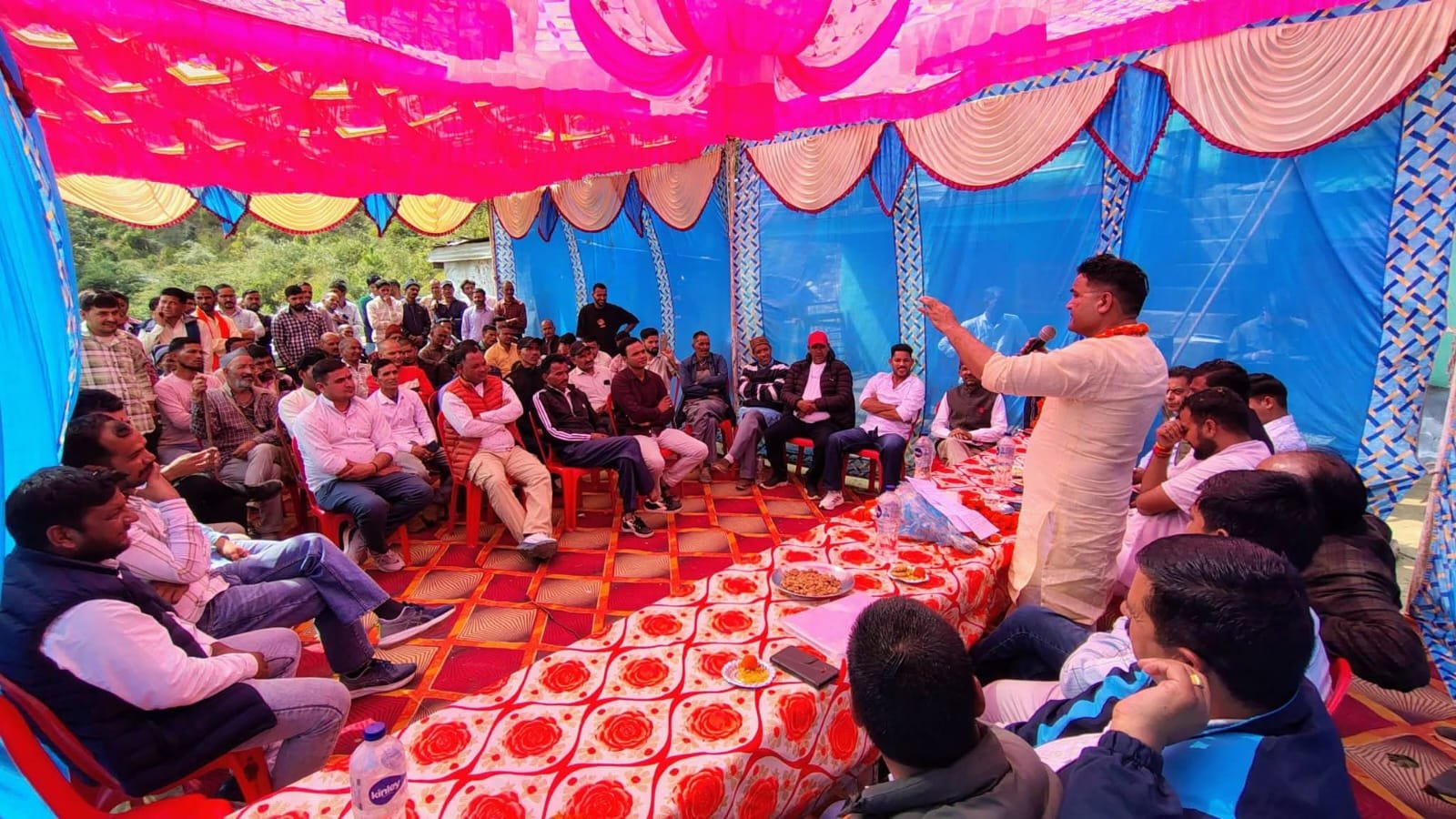 कैड़ा ने किया खुजेठी से पतलिया बलना मोटर मार्ग