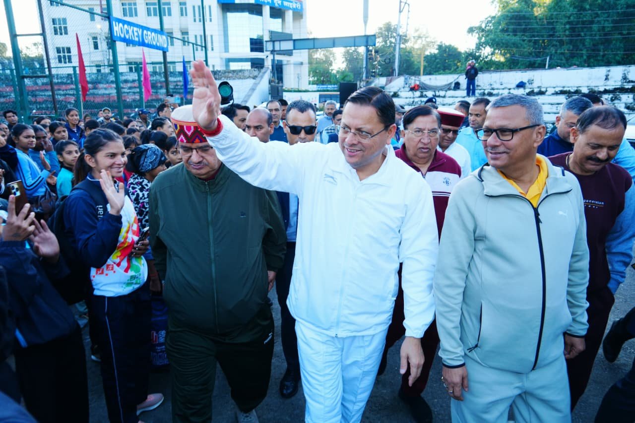 ने देहरादून में ‘रन फॉर यूनिटी कार्यक्रम में किया
