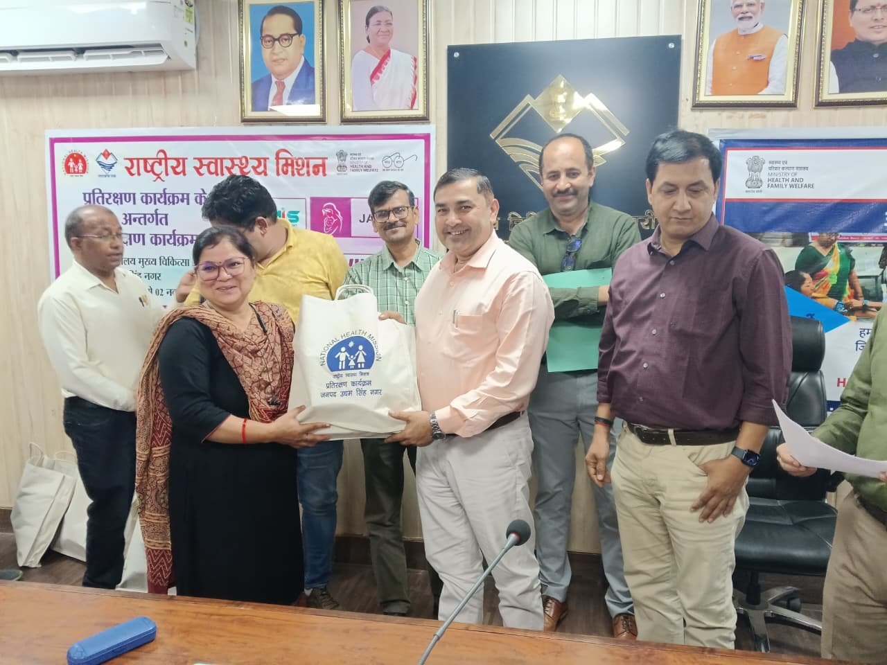 स्वास्थ्य मिशन के तहत प्रतिरक्षण कार्यक्रम का प्रशिक्षण शुरू