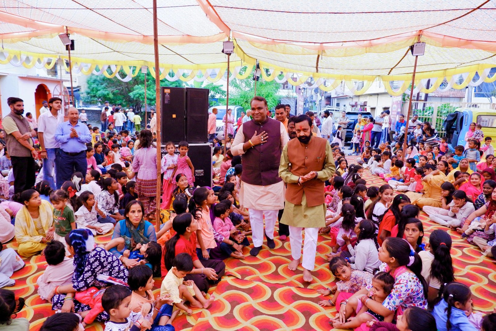 उमेश अग्रवाल के नेतृत्व में शारदीय नवरात्रि पर 11000