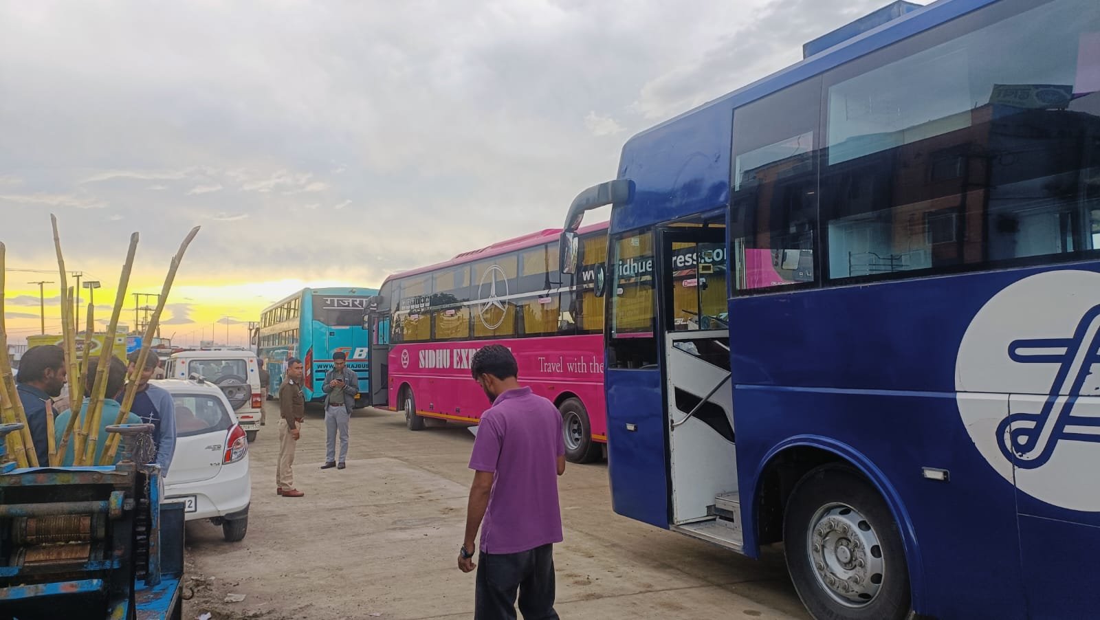 में परिवहन विभाग का व्यापक चेकिंग अभियान 120 चालान